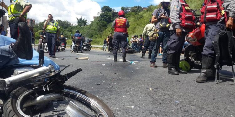 ONG Paz Activa: 108 personas murieron en el mes de febrero en accidentes de tránsito en Venezuela, de los cuales el 48% eran motoristas
