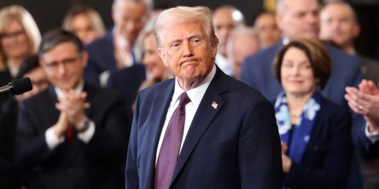 Presidente Trump pronuncia primer discurso ante Congreso desde su retorno a la Casa Blanca