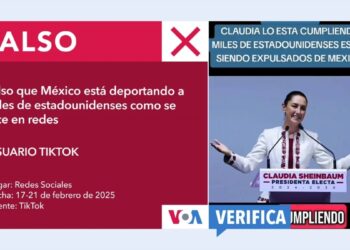 Falso que México está deportando a miles de estadounidenses como se dice en redes sociales