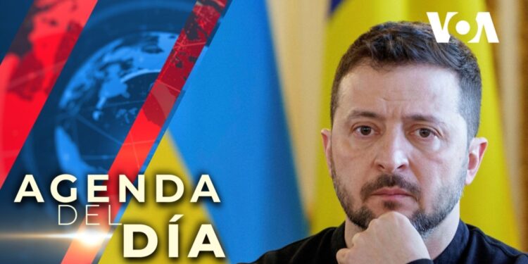 Presidente de Ucrania dice que su país está dispuesto a firmar acuerdo de minerales con EEUU