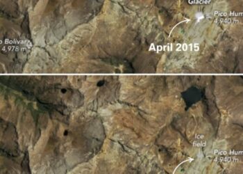 Organización Meteorológica Mundial confirmó la desaparición del glaciar Humboldt en Venezuela