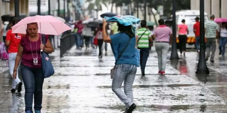 Inameh prevé lluvias dispersas en varias regiones del país este viernes