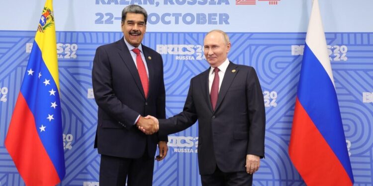 Putin y Maduro celebrarán hoy videoconferencia por 80 aniversario relaciones diplomáticas