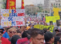 Venezolanos marchan este martes en Caracas en apoyo a migrantes detenidos en El Salvador