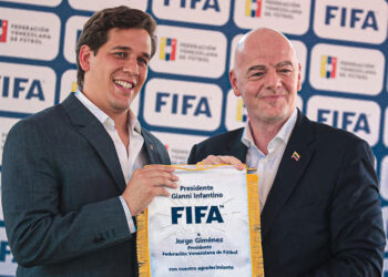 FIFA felicitó a la Federación Venezolana de Fútbol por sus 100 años