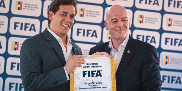 FIFA felicitó a la Federación Venezolana de Fútbol por sus 100 años
