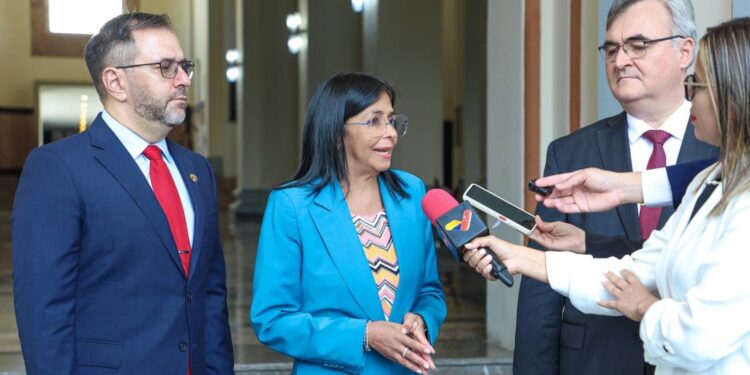 Delcy Rodríguez: Rusia y Venezuela listas para suscribir una relación estratégica de más alto nivel