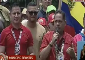 Oficialismo presentó a su candidato a la gobernación de la Guayana Esequiba: Neil Villamizar pide «unanimidad patriótica»