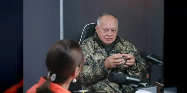 Diosdado Cabello asegura que Bukele está vinculado con el lavado de dinero y el narcotráfico