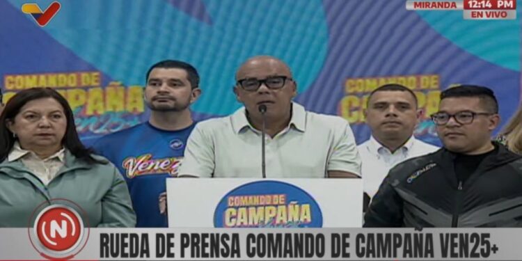 Jorge Rodríguez: «El 25 de mayo Venezuela volverá a una lección de democracia»