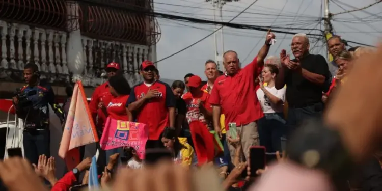 Diosdado Cabello desde Aragua: No hay fuerza capaz de detener este Pueblo