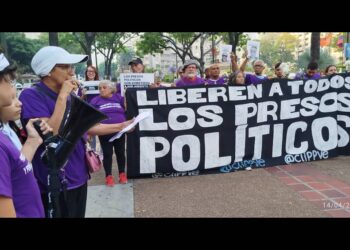 Familiares de detenidos postelectorales hicieron un viacrucis en Altamira para exigir su liberación