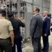 El ministro del Interior de Ecuador recorrió la megacárcel de El Salvador para pandilleros