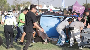 Dos muertos por colapso de una estructura en «AXE Ceremonia 2025» en Parque Bicentenario