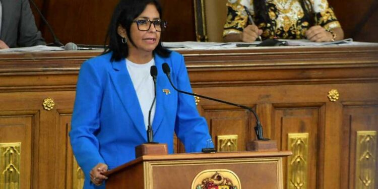 Delcy Rodríguez presentará ante la AN el Decreto de Estado de Emergencia Económica este jueves