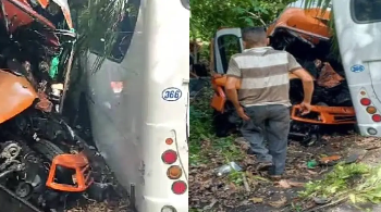 Choque de autobuses dejó al menos cinco muertos y 14 heridos en Monagas