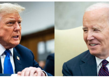 Trump culpa a Biden de la contracción del PIB y niega la responsabilidad de sus aranceles