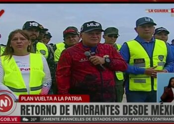 Diosdado Cabello: EEUU miente cuando dice que los venezolanos repatriados son miembros del Tren de Aragua