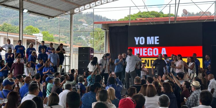 Juan Requesens lanza oficialmente su campaña electoral para la Gobernación de Miranda