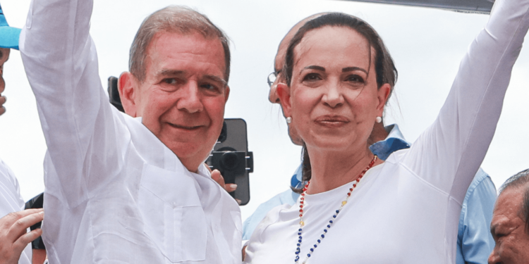 María Corina Machado y González Urrutia prometen reparación para «víctimas» del chavismo