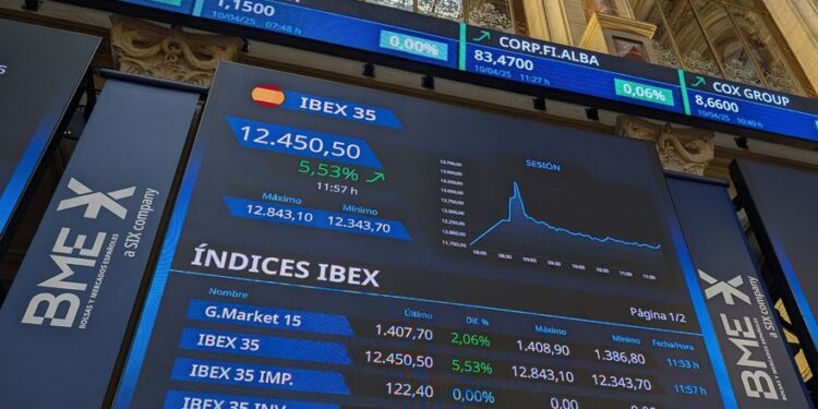 Los mercados de Europa ven un alivio en la interrupción arancelaria y suben cerca del 6 %