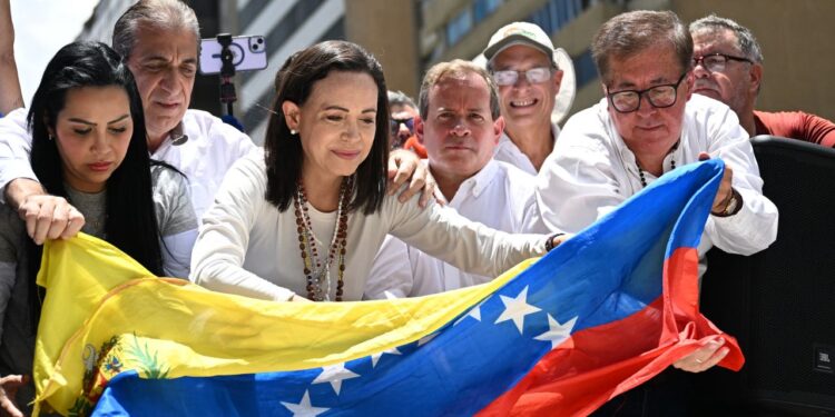 Opositores venezolanos denuncian «nueve meses fraude y atraco» de las presidenciales