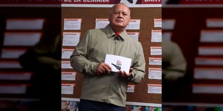Diosdado Cabello: Este año vamos contra los restos de las bandas criminales y grupos de conspiradores
