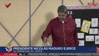 “Venezuela es el país con más elecciones libres y democráticas de la historia de la humanidad”: Maduro tras votar este 25M