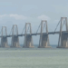 Restringen el paso por el Puente sobre el Lago de Maracaibo debido a fuertes lluvias