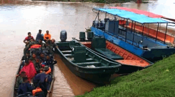 Dos militares y un policía mueren cuando transportaban material electoral por un río en Apure