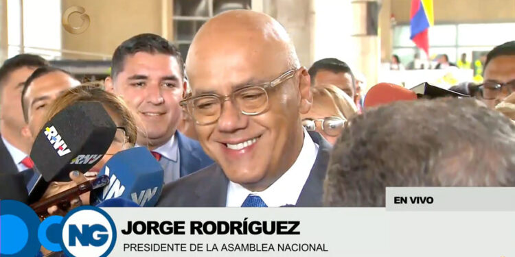 Jorge Rodríguez reiteró la modernización del sistema legislativo en la AN 2026-2031
