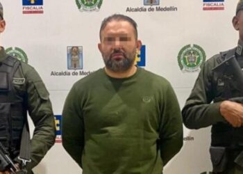 Detienen en Medellín a “Yef Nava”, cabecilla de “Los Meleán” con vínculos con el Tren de Aragua