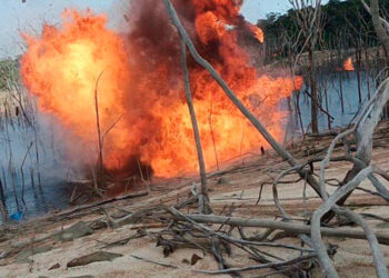 FANB desmanteló cinco campamentos de minería ilegal en Bolívar