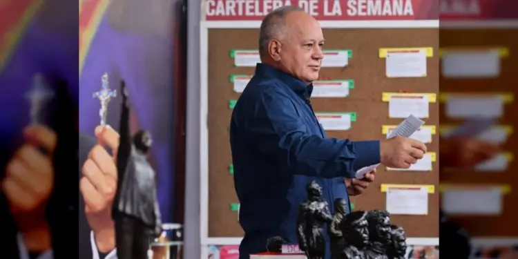 Diosdado Cabello: «El chavismo se prepara para una victoria más grande que la obtenida en el 25 de mayo»