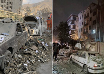 Las imágenes del potente ataque de Israel contra Irán (FOTOS)