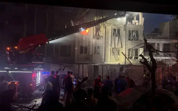 Al menos 22 heridos y varias personas atrapadas tras el ataque de Irán contra Israel