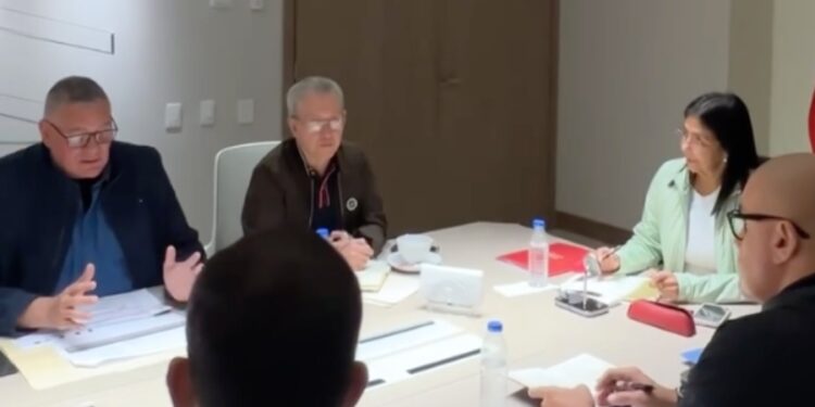 Vicepresidenta Delcy Rodríguez sostuvo reunión estratégica con el equipo del Motor Agroalimentario