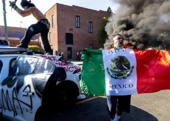 Al menos 56 detenidos en Los Ángeles tras protestas contra la políticas migratorias de Trump