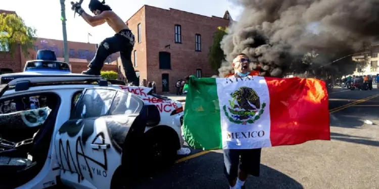 Al menos 56 detenidos en Los Ángeles tras protestas contra la políticas migratorias de Trump