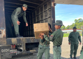 FANB envía insumos a la región andina afectada por las lluvias