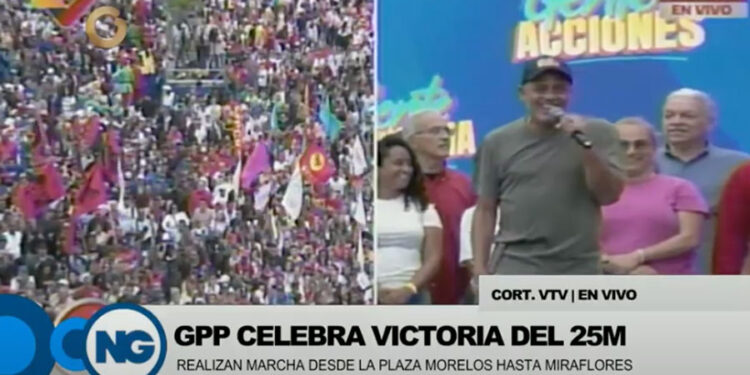 Jorge Rodríguez: Tenemos un inmenso compromiso con ese resultado electoral y vamos a la calle junto al pueblo