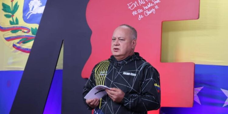 Cabello acusó a María Corina Machado de solicitar «política de línea dura» contra Venezuela