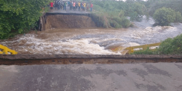 Autoridades atienden colapso de puente en Apure