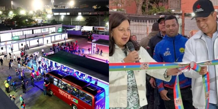 Terminal terrestre de paso rápido «Ruta-421» fue inaugurado en Plaza Venezuela
