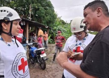 Cruz Roja Venezolana continúa apoyando a comunidades afectadas por lluvias: “Nuestro compromiso es firme en brindar asistencia oportuna”