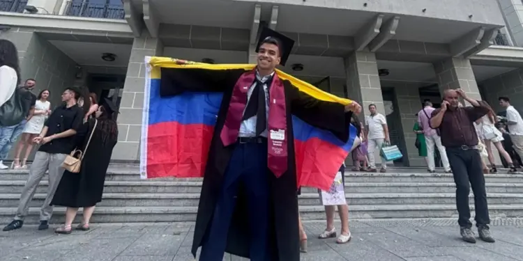 Joven venezolano obtuvo el mejor promedio entre 1.200 estudiantes en Rumanía