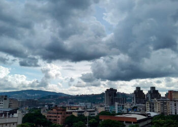Inameh pronostica cielo nublado con precipitaciones en gran parte del país este sábado