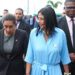 Delcy Rodríguez acompaña la toma de posesión de la primera presidenta de Surinam