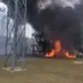 Explosión en subestación eléctrica dejó un muerto y cuatro heridos en Aragua