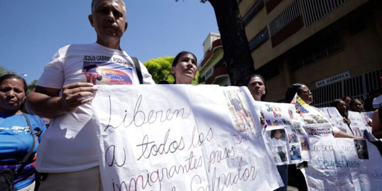 El chavismo marcha en Caracas este jueves por la libertad de los niños secuestrados por EE.UU.
